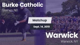 Matchup: Burke Catholic vs. Warwick  2019
