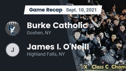 Recap: Burke Catholic  vs. James I. O'Neill  2021