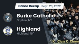 Recap: Burke Catholic  vs. Highland  2022