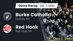 Recap: Burke Catholic  vs. Red Hook  2022