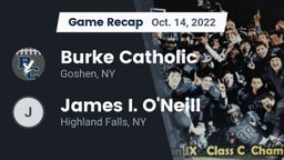 Recap: Burke Catholic  vs. James I. O'Neill  2022