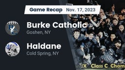 Recap: Burke Catholic  vs. Haldane  2023