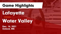 Lafayette  vs Water Valley  Game Highlights - Dec. 14, 2021