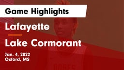 Lafayette  vs Lake Cormorant  Game Highlights - Jan. 4, 2022