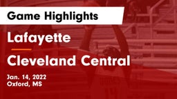 Lafayette  vs Cleveland Central  Game Highlights - Jan. 14, 2022
