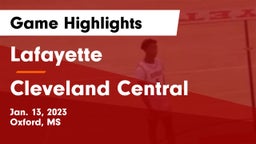Lafayette  vs Cleveland Central  Game Highlights - Jan. 13, 2023