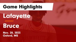 Lafayette  vs Bruce Game Highlights - Nov. 28, 2023