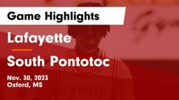Lafayette  vs South Pontotoc  Game Highlights - Nov. 30, 2023