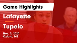 Lafayette  vs Tupelo  Game Highlights - Nov. 3, 2020