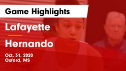 Lafayette  vs Hernando  Game Highlights - Oct. 31, 2020