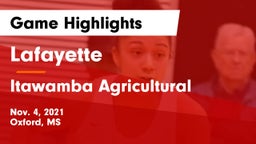 Lafayette  vs Itawamba Agricultural  Game Highlights - Nov. 4, 2021