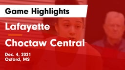 Lafayette  vs Choctaw Central  Game Highlights - Dec. 4, 2021