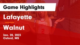 Lafayette  vs Walnut  Game Highlights - Jan. 28, 2023