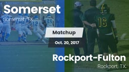 Matchup: Somerset vs. Rockport-Fulton  2017