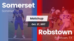 Matchup: Somerset vs. Robstown  2017