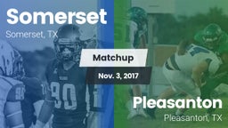 Matchup: Somerset vs. Pleasanton  2017