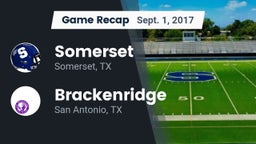 Recap: Somerset  vs. Brackenridge  2017