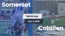 Matchup: Somerset vs. Calallen  2018