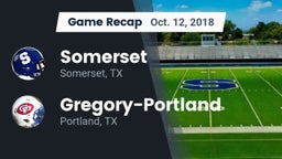 Recap: Somerset  vs. Gregory-Portland  2018
