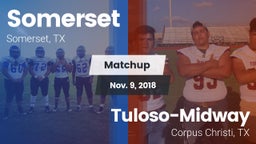 Matchup: Somerset vs. Tuloso-Midway  2018