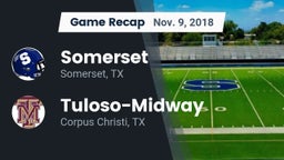Recap: Somerset  vs. Tuloso-Midway  2018
