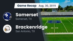 Recap: Somerset  vs. Brackenridge  2019