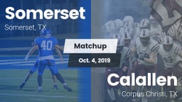 Matchup: Somerset vs. Calallen  2019