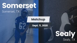 Matchup: Somerset vs. Sealy  2020