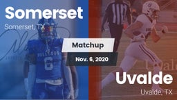 Matchup: Somerset vs. Uvalde  2020