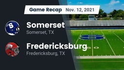 Recap: Somerset  vs. Fredericksburg  2021