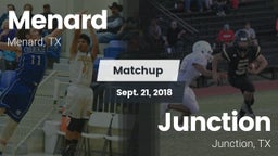 Matchup: Menard vs. Junction  2018