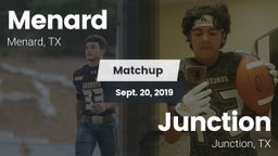 Matchup: Menard vs. Junction  2019