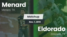 Matchup: Menard vs. Eldorado  2019