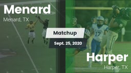 Matchup: Menard vs. Harper  2020