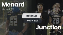 Matchup: Menard vs. Junction  2020