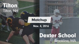 Matchup: Tilton vs. Dexter School 2016