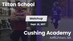 Matchup: Tilton School vs. Cushing Academy  2017