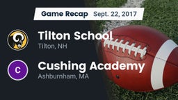Recap: Tilton School vs. Cushing Academy  2017