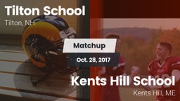 Matchup: Tilton School vs. Kents Hill School 2017