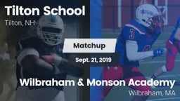 Matchup: Tilton School vs. Wilbraham & Monson Academy  2019