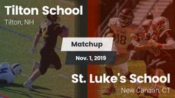 Matchup: Tilton School vs. St. Luke's School 2019