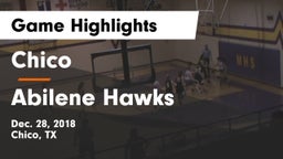 Chico  vs Abilene Hawks Game Highlights - Dec. 28, 2018