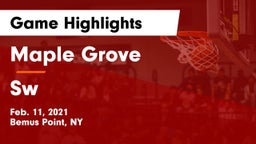 Maple Grove  vs Sw Game Highlights - Feb. 11, 2021