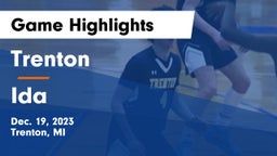 Trenton  vs Ida  Game Highlights - Dec. 19, 2023