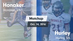 Matchup: Honaker vs. Hurley  2016