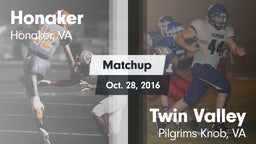 Matchup: Honaker vs. Twin Valley  2016