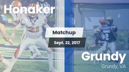 Matchup: Honaker vs. Grundy  2017