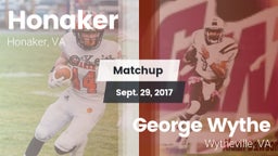 Matchup: Honaker vs. George Wythe  2017