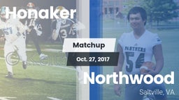 Matchup: Honaker vs. Northwood  2017