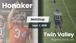 Matchup: Honaker vs. Twin Valley  2018